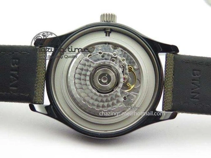 MIROTIME 0304 SunProtective MARK XVII IW324702 Real Ceramic MK Best Edition Green Dial On Green Nylon Strap A 7288